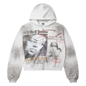 Vale Forever Pioneer Zip Hoodie Grey