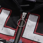 Vale Forever Valley Sport Dept Zip Hoodie ‘Black/Red Graphic’