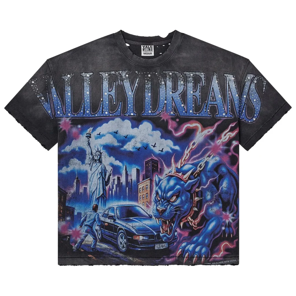 Vale Forever Monster Big Tee ‘Black’