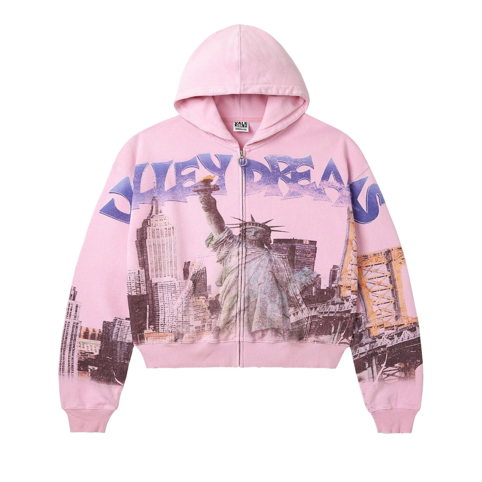 Vale Forever NYC Zip Up 'Neon/Pink' – Vale Forever Clothing