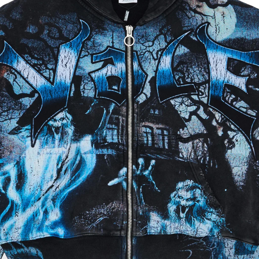 Vale Forever Casper Zip Up Hoodie ‘Black’