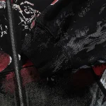 Vale Forever Valley Sport Dept Zip Hoodie ‘Black/Red Graphic’