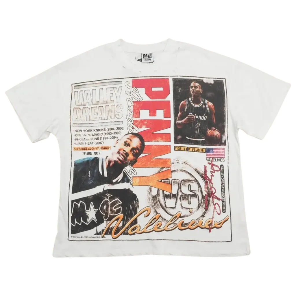Vale Forever Premium Penny Tee – White Edition