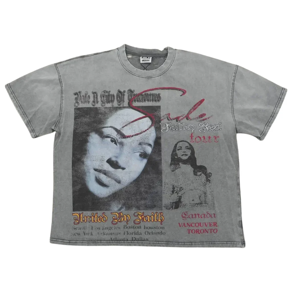 Vale United in Faith Graphic Tee – Grey