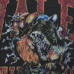 Athletic Dinosaur Tee Vintage Black