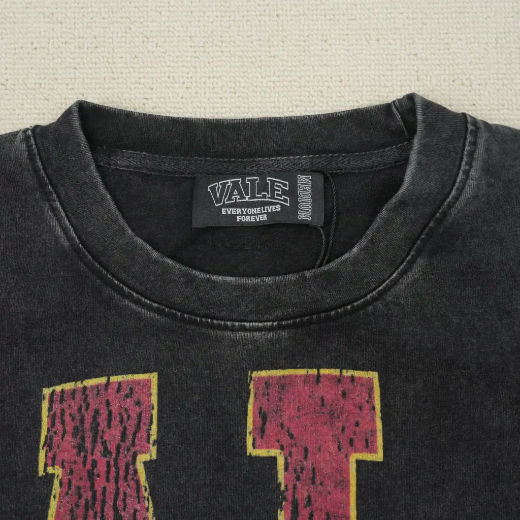 Athletic Dinosaur Tee Vintage Black