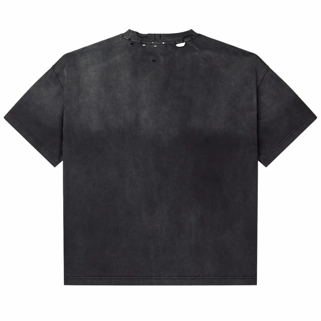 Jesus Vs Hellboy Tee Vintage Black