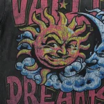Vale Forever Thrashed Sun Tee Vintage Black