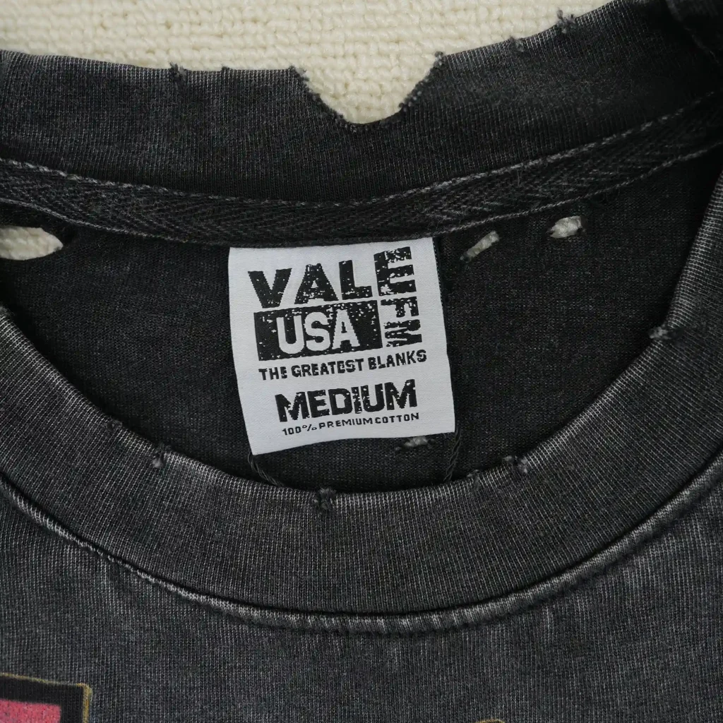 Vale Forever Thrashed Sun Tee Vintage Black