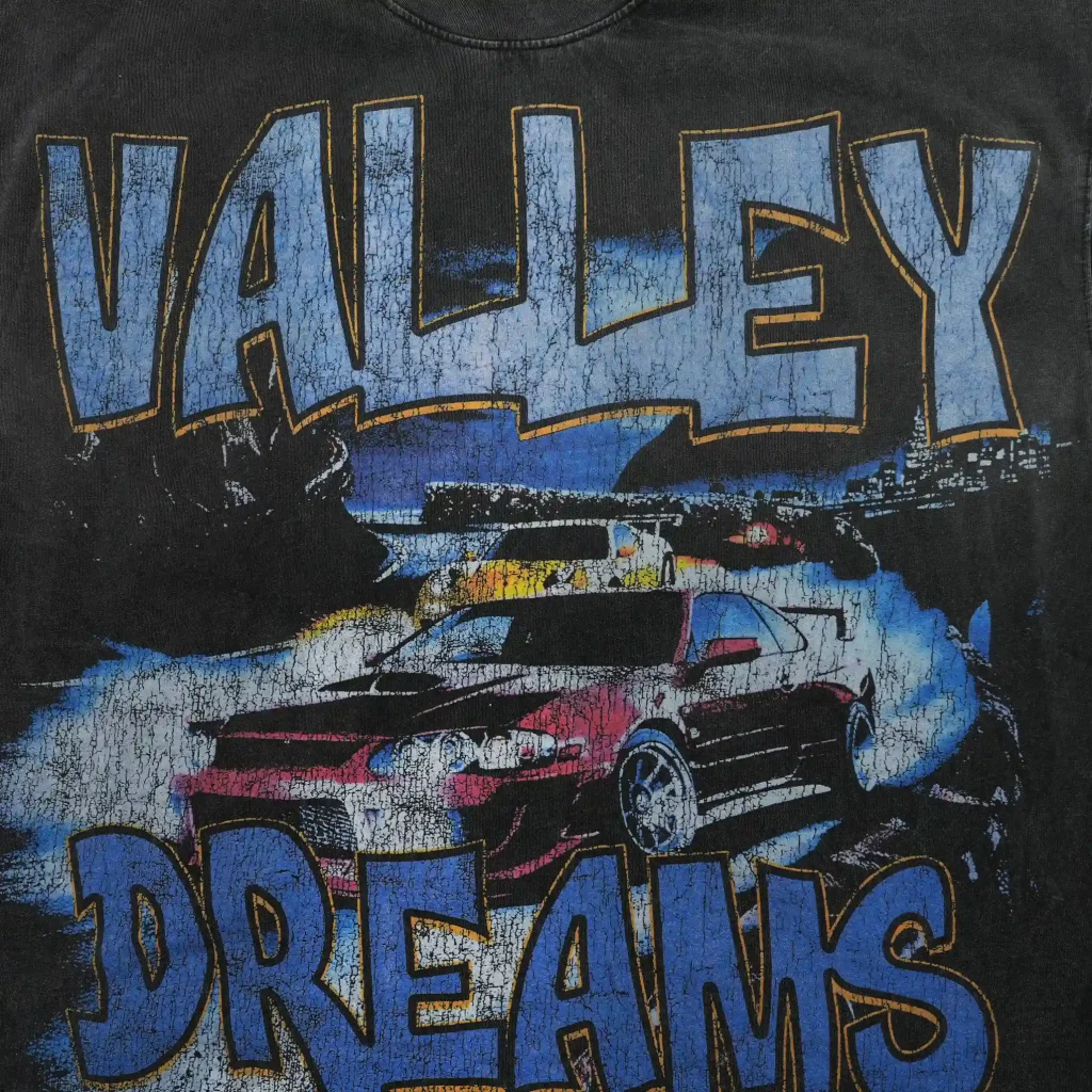 Valley Dreams Tee Vintage Black